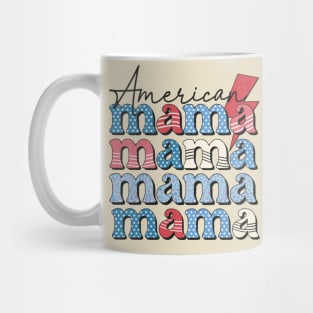 American mama retro mom and me Mug